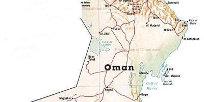 Oman mapa ng bansa